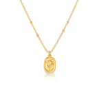 Bloom Wax-Stamp Floral Necklace