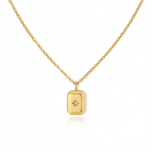 Dewdrop Gleam Pendant Necklace