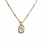 Bloom Medallion Floral Necklace