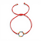 Rainbow Rakhi Bracelet