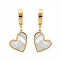 Seraphine Pearl Heart Earrings