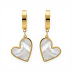 Seraphine Pearl Heart Earrings
