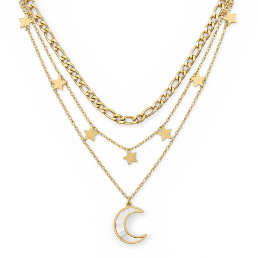 Starlit Dreams Layered Necklace