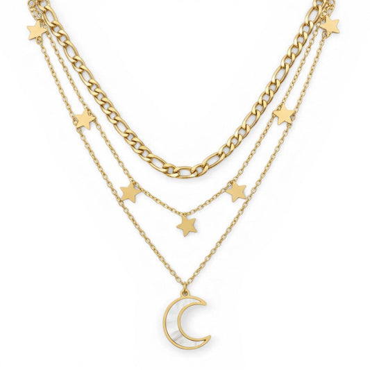 Starlit Dreams Layered Necklace