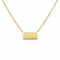 11:11 Gold Bar Necklace