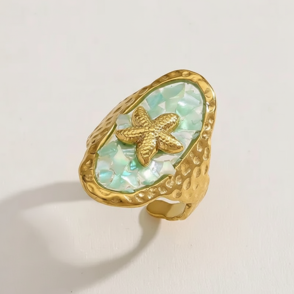 Aria Opal Starfish Ring