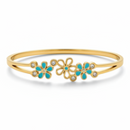 Blossom Sky Enamel Bangle
