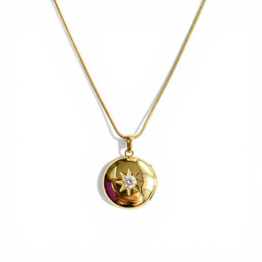 Celestial Secret Locket Necklace