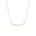 Sunrise Curve Minimal Necklace