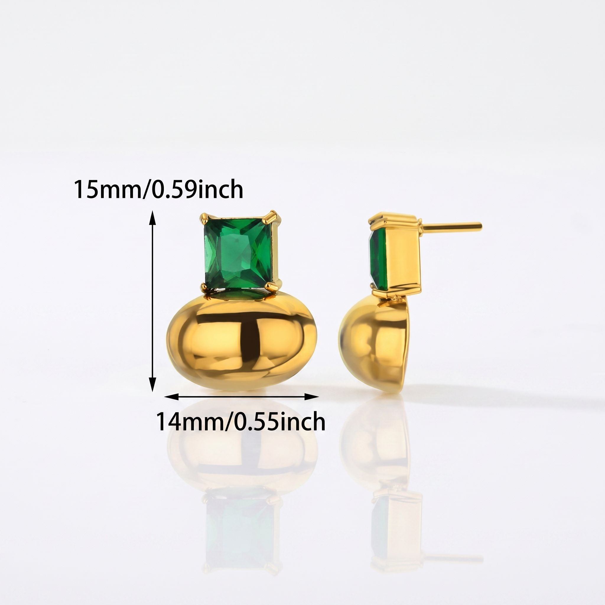Tara Zircon Drop Earrings