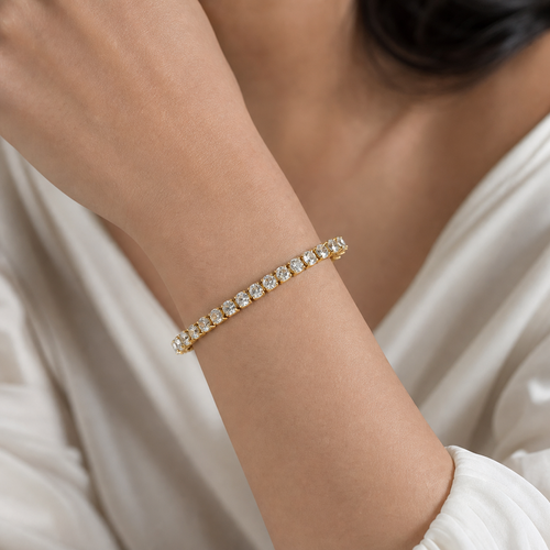 Aurelia Oval Tennis Bracelet