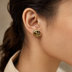 Nova Gloss Knot Earrings