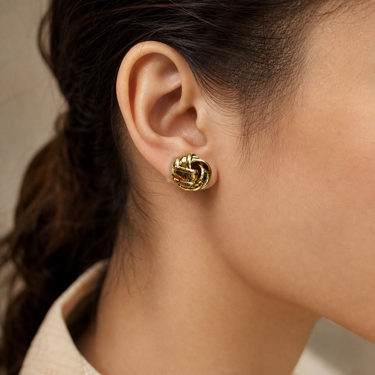 Nova Gloss Knot Earrings