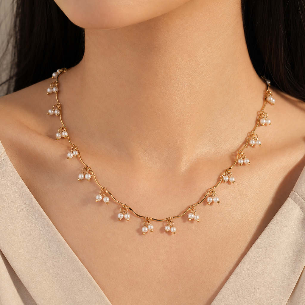 Olivia Pearl Necklace