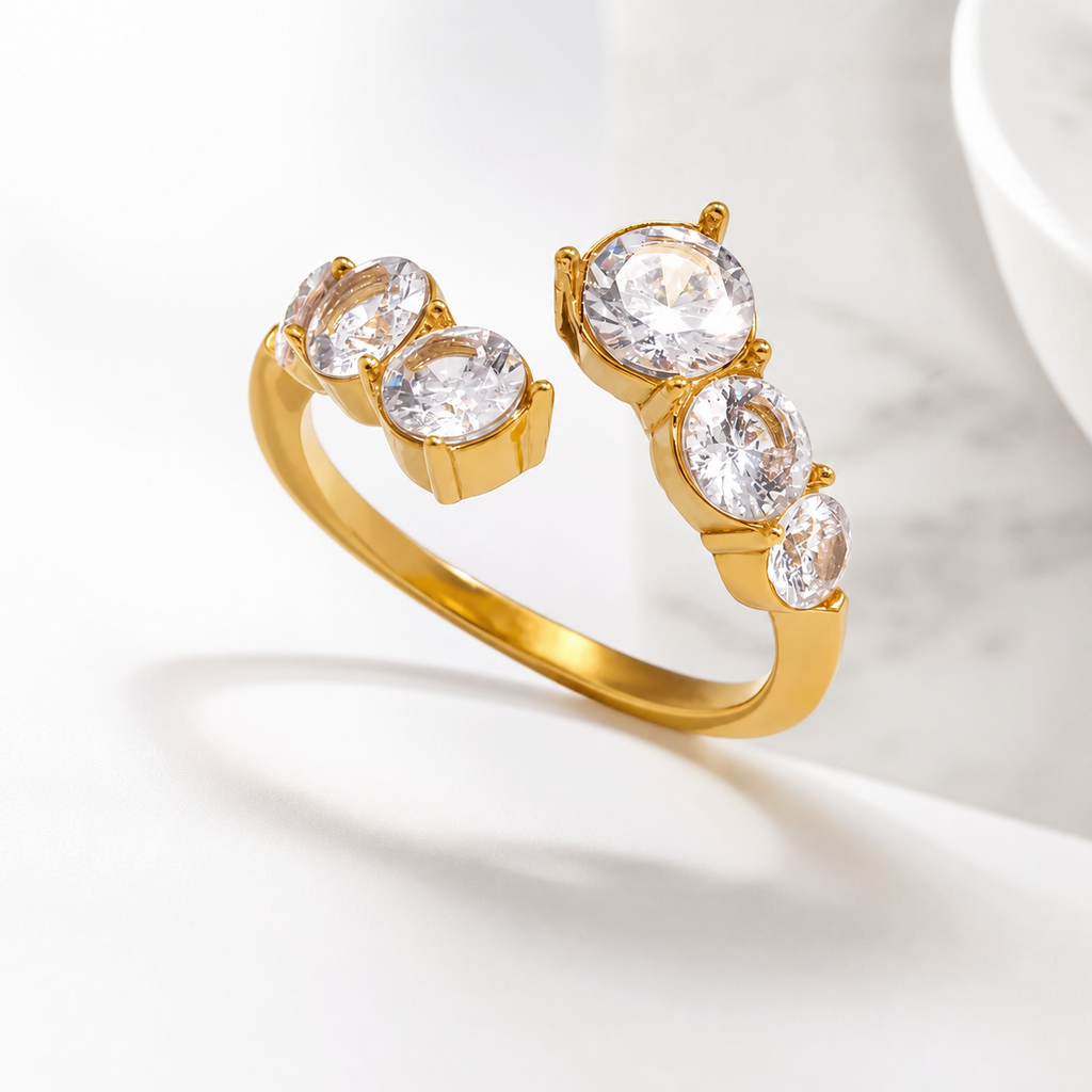 Lily Zircon Ring