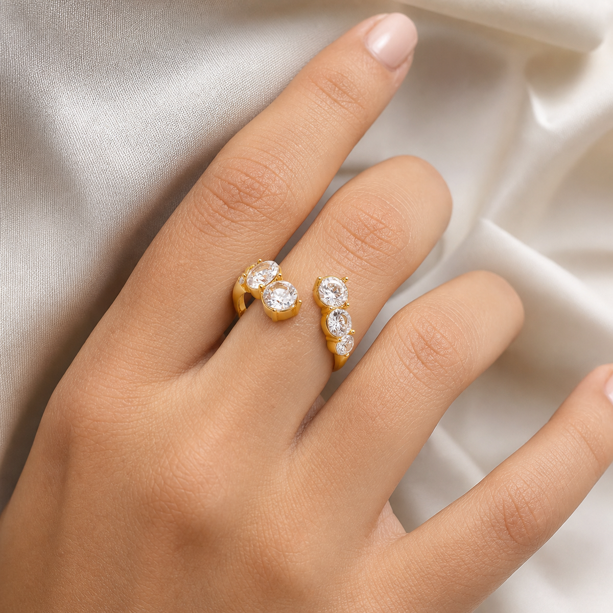 Lily Zircon Ring