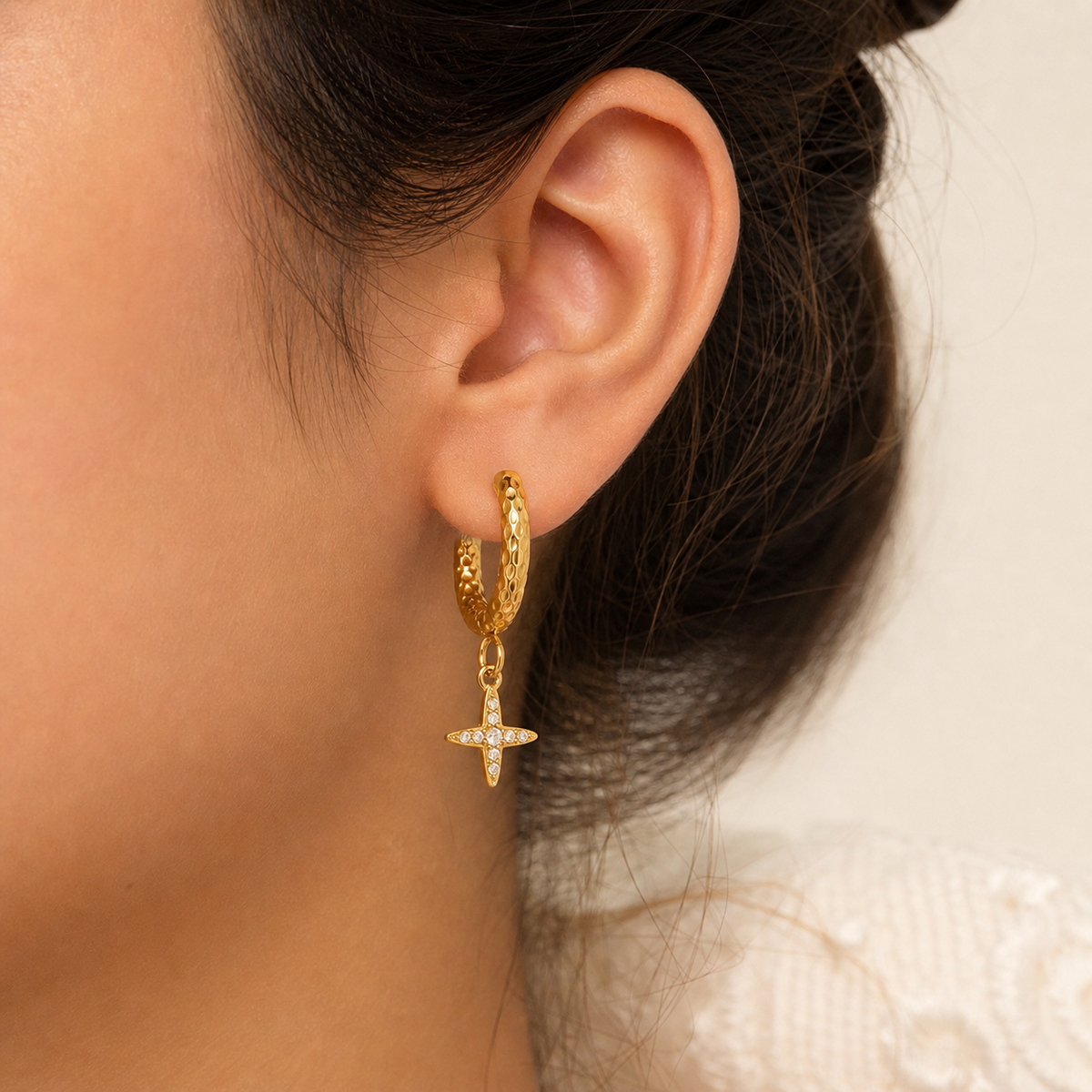 Clara Luxurious Zircon Tassel Earrings