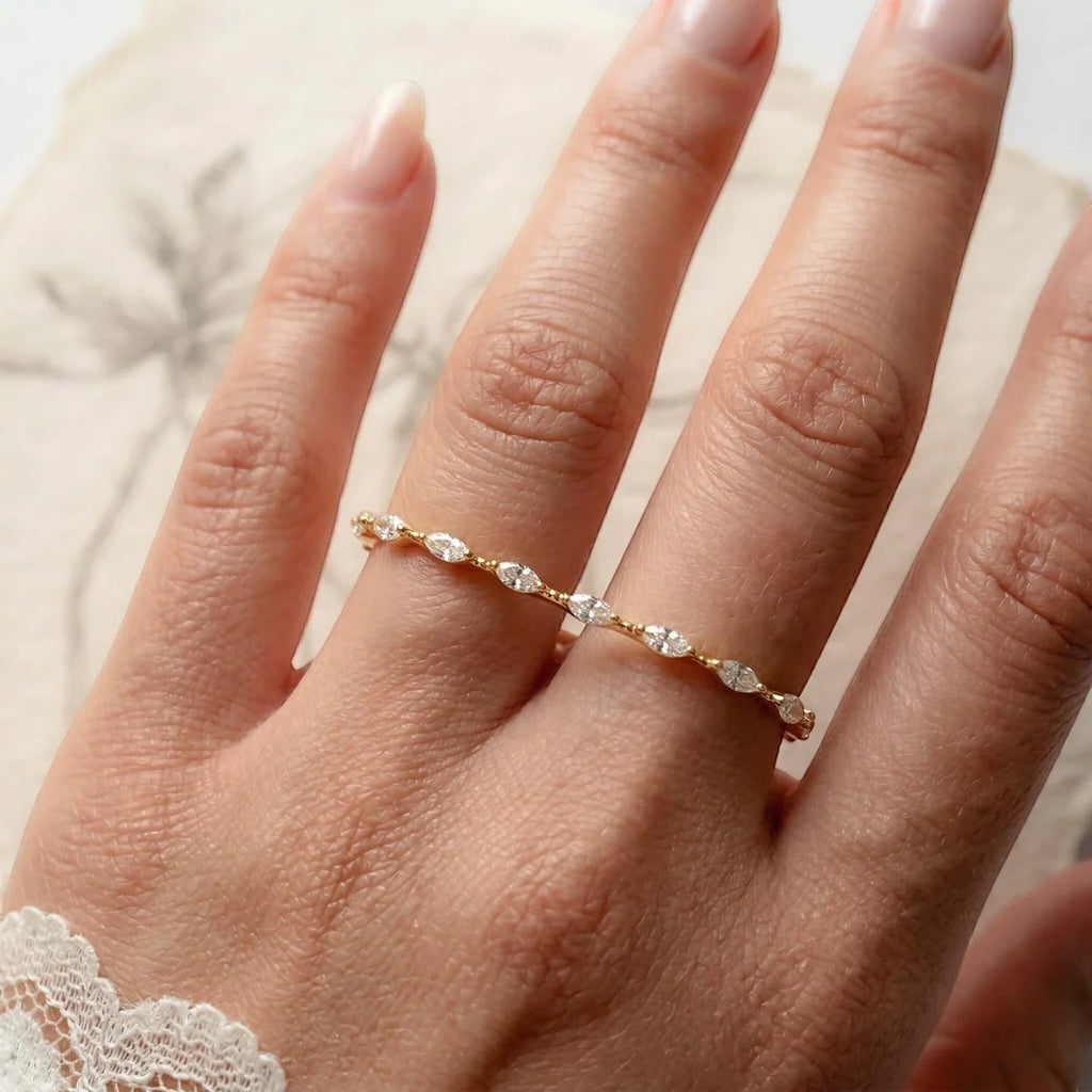 Camille Gleam Ring Set