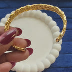 Sera Serpent Wave Cuff