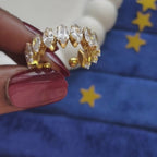 Aria Marquise Crown Ring