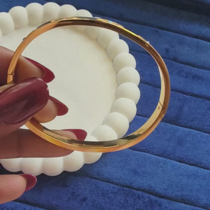 Iris Evil Eye Bangle