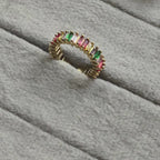 Nora Rainbow Band Ring