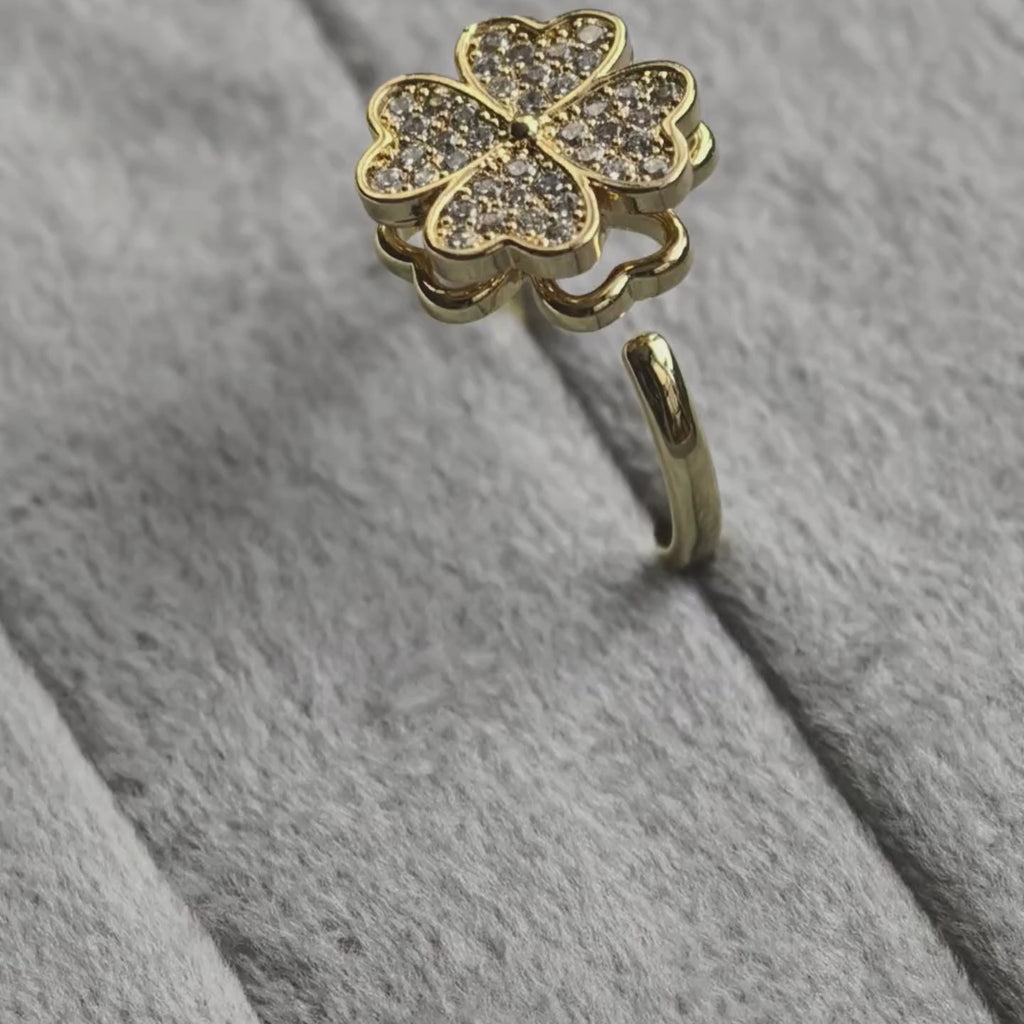 Lina SpinGlow Ring